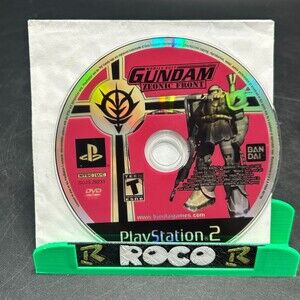 Mobile Suit Gundam: Zeonic Front PS2 (Sony PlayStation 2, 2002) Disc Only